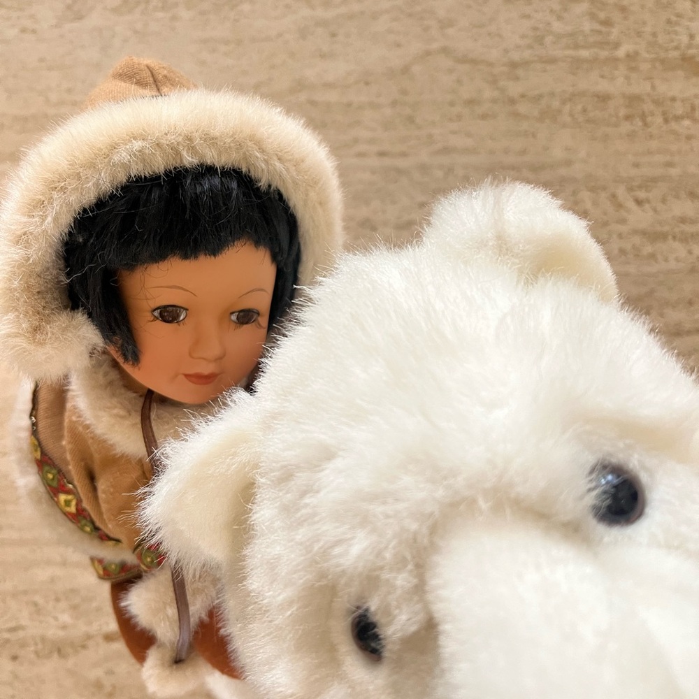 Vintage House of Lloyd Eskimo Polar Bear Doll